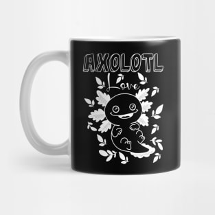 Axolotl Black Mug